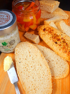 A picture of Jowar Bread.