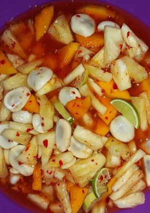 Foto resep Asinan buah asam, manis, pedas, asin