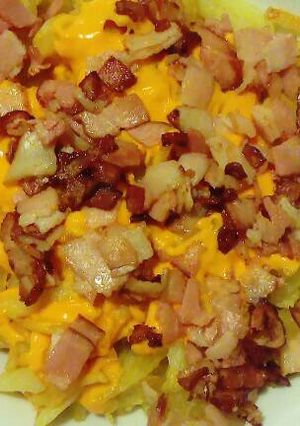 Φωτογραφία της συνταγής Sticks πατάτας με cheddar και bacon
