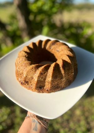Una foto de Budín de banana ll