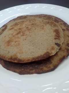 Una foto de Pancakes de avena y banano