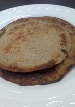 Una foto de Pancakes de avena y banano