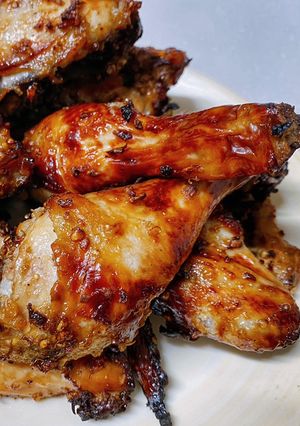 รูปของ ไก่อบซีอิ๊วดำหวาน(หม้อทอดไร้น้ำมัน)