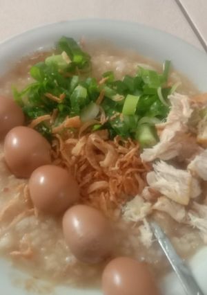 Foto resep Bubur ayam sederhana