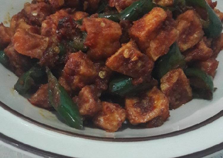 Oreg Tahu Pedas