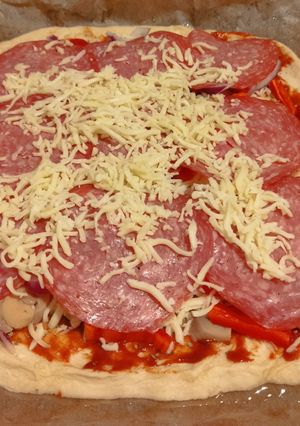 O poză a rețetei Rețetă pizza si aluat pizza.
