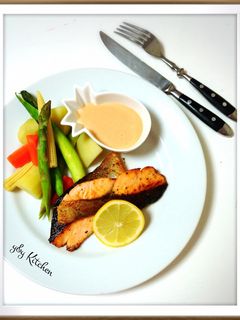 Foto resep Steak salmon mudah