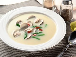 奶油蛤蜊蘆筍湯