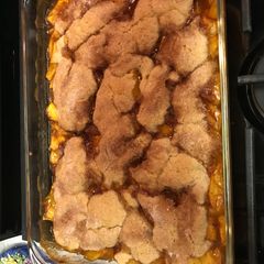 A picture of Fresh Peach Cobbler.