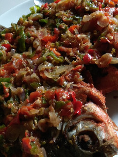 Foto resep Ikan bawal sambal pecak
