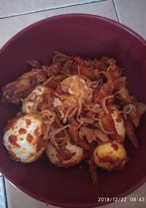 Foto resep Balado cumi telor