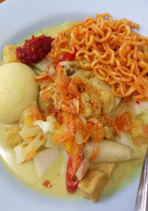 Foto resep Lontong sayur labu siam