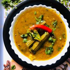A picture of Sambhar.
