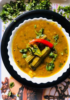 A picture of Sambhar.