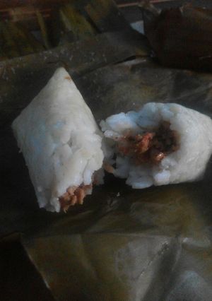 Foto resep R-6.. Lontong oncom