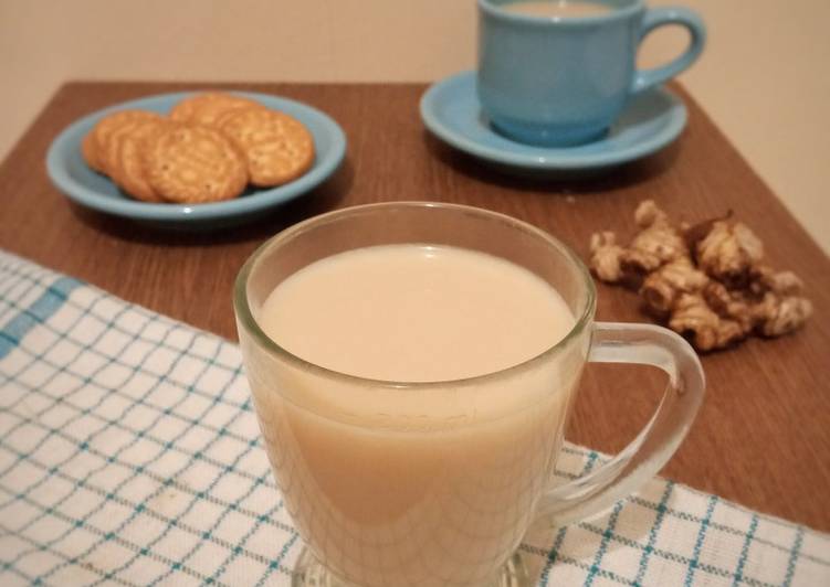 Resep Ginger Milk Brown Sugar, Enak Banget