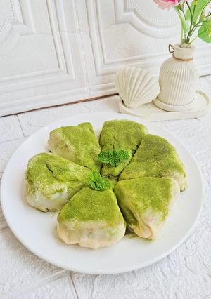 Foto resep Matcha Mochi Cheesecake