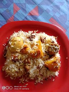 Tina Chakraborty let's Cook দ্বারা ডিম বিরিয়ানি ...
