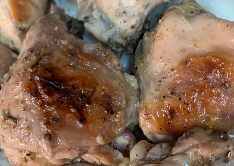 حنيذ الدجاج في قدر الضغط