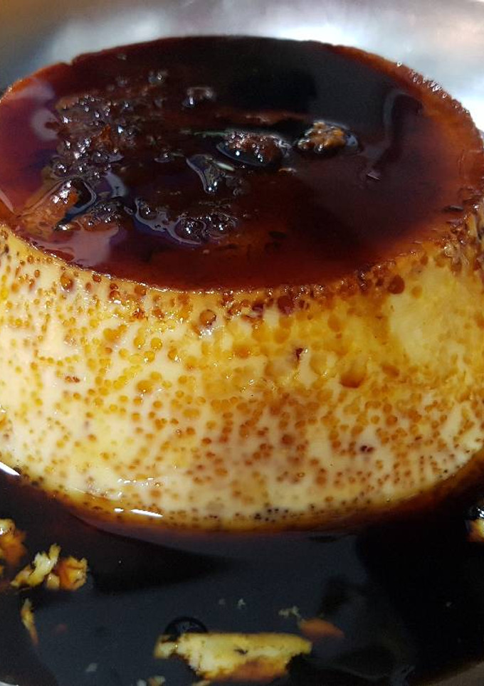 Una foto de Flan de huevo en olla rápida!🍮😋