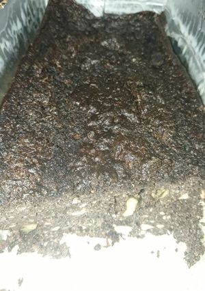 Una foto de Budín keto de ricotta y cacao