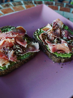 Una foto de Tostas fit