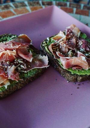 Una foto de Tostas fit