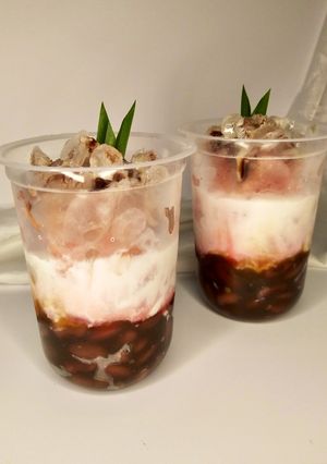 Foto resep Es Kacang Merah