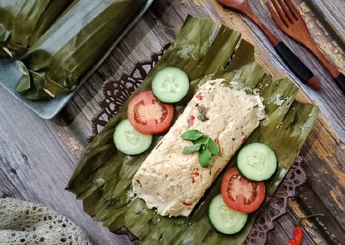 Pepes Tahu Jamur Kemangi