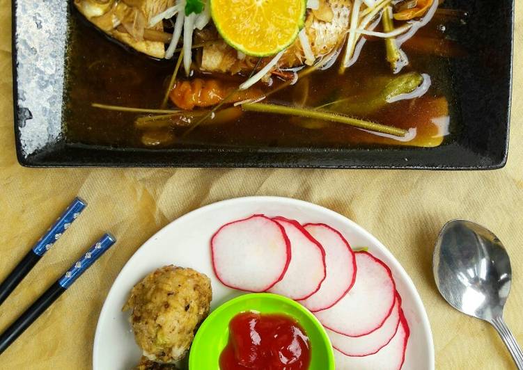 Bumbu memasak Chinese Steamed Fish (Ikan kukus ala China) Anti Gagal
