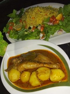 Shinkafa me kwakwa ainihin hoton girkin