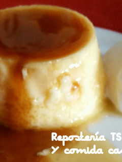 Una foto de Flan de huevo casero