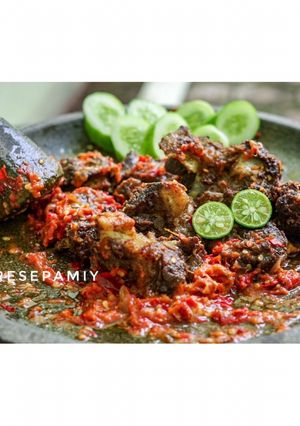 Foto resep Iga Penyet Sambal Terasi