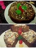 பேரிச்சை செவ்வாழைப்பழ வால் நட் கேக்(dates walnut cake recipe in tamil)