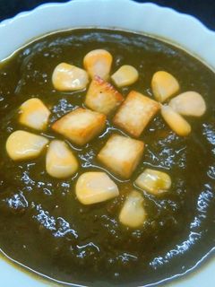 कॉर्न पालक पनीर (Corn palak paneer recipe in Hindi) रेसिपी मुख्य फोटो
