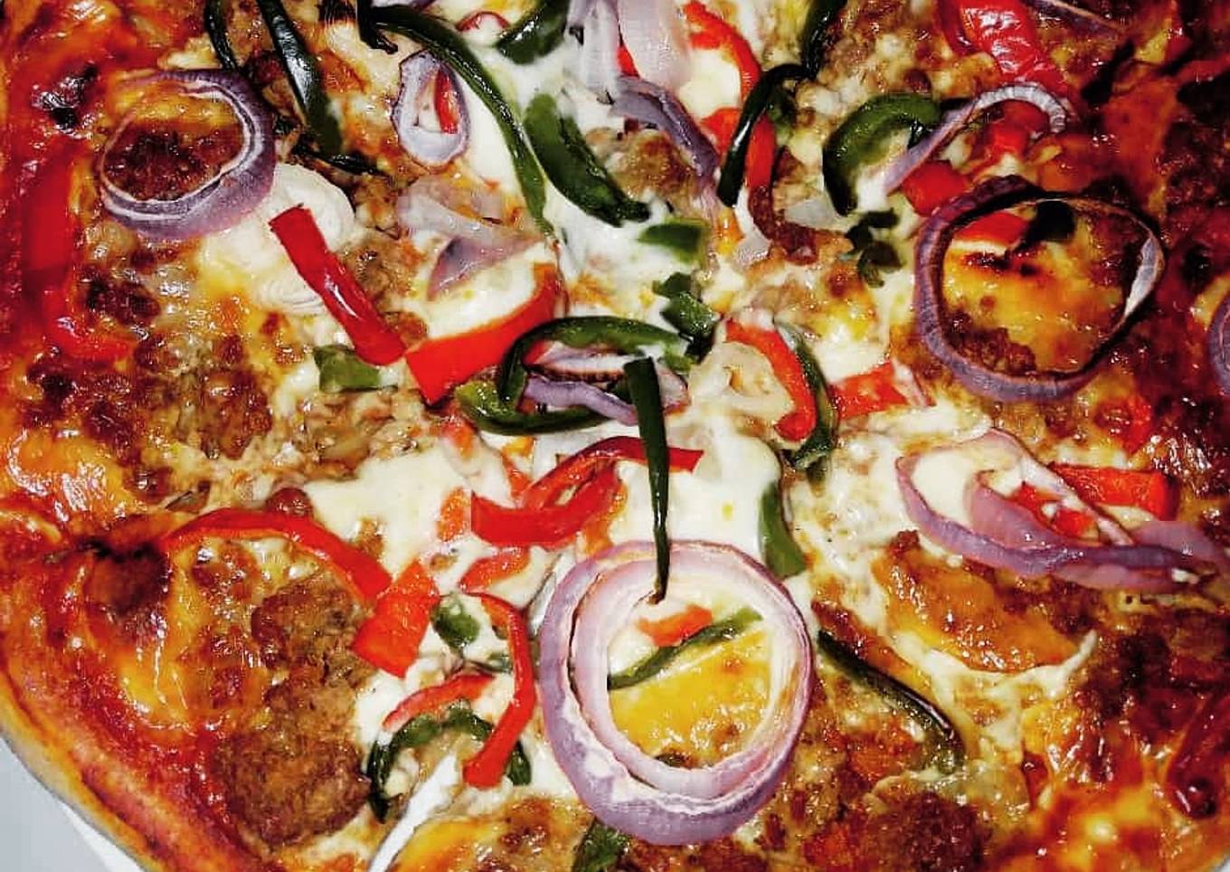 Home made pizza