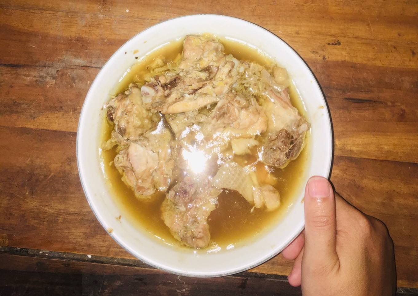 Ayam kukus (menu diet karbo yg bikin kenyang)