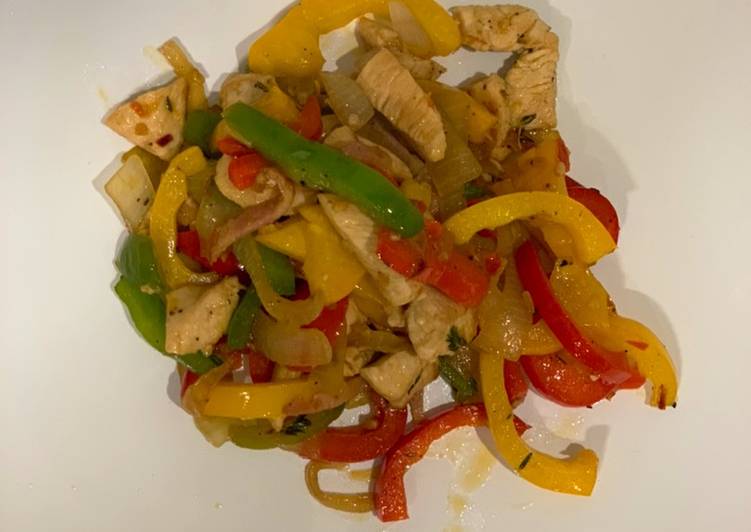 Chicken and Bell Peppers