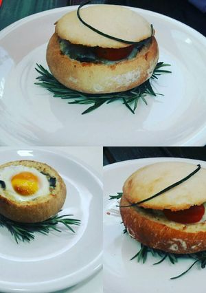 Una foto de Niditos de pan rellenos