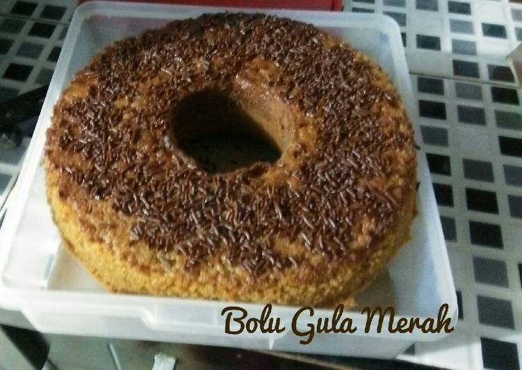 Bolu gula merah
