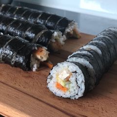 A picture of Homemade Sushi.