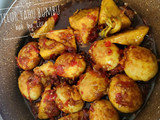 Telur tahu bumbu bali