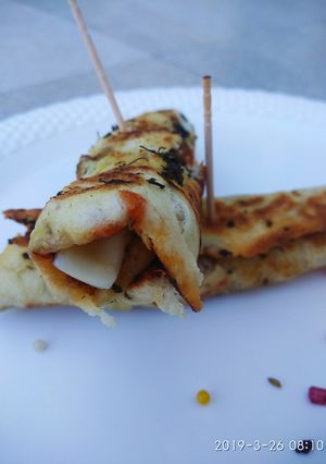 A picture of Kulcha rolls.