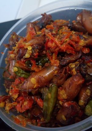 Foto resep Sambal cumi asin