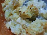 Coliflor con salsa blanca en cazuelas