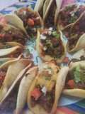 Tinga de pollo (tacos mexicanos)