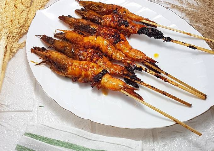 Udang bakar madu