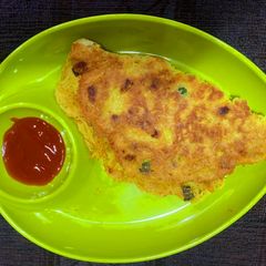 A picture of Potato pan cake.