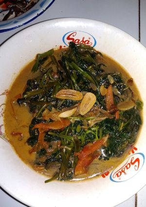 Foto resep Oseng kangkung simple