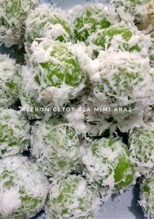 Foto resep Klepon Cetot ala Mimi Araz